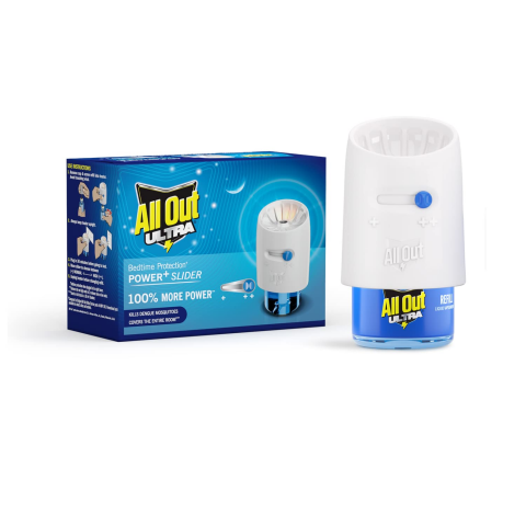 ALL OUT ULTRA 1HEATER +1LIQUID REFILL 45ML